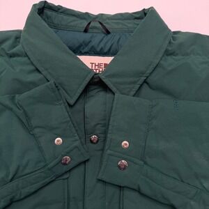 The North Face Sierra insulated Down Snap Jacket urban Green XXL Down Insulated